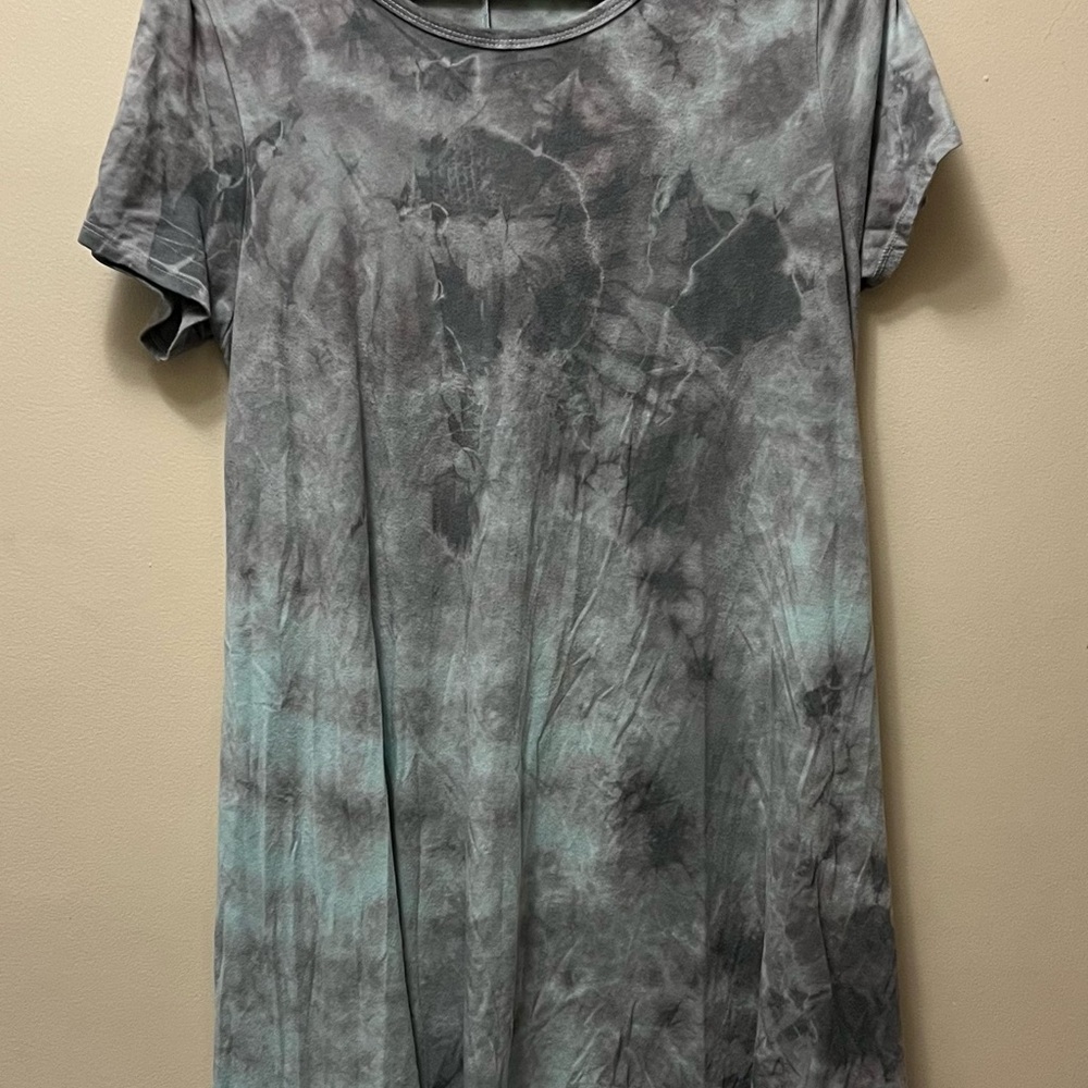 ROE Charcoal Tie-Dye Short Sleeve Tee